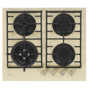 Газовая стеклянная варочная панель HGG 6825 CTB