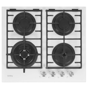 Газовая стеклянная варочная панель HGG 6825 CTW