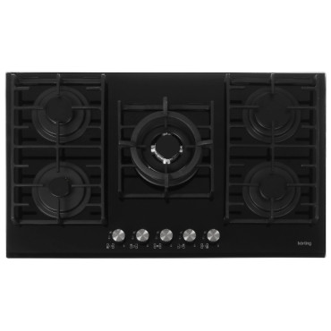 Газовая стеклянная варочная панель HGG 9835 CTN