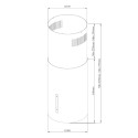 Островная вытяжка KHA 39970 N Cylinder