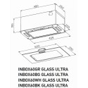 0612МФ Вытяжка полновстраиваемая INBOX60GR GLASS ULTRA