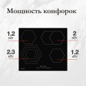 6213 варочная поверхность Monsher MHE 6019