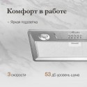 6421 Вытяжка Monsher INHIT 60 Acier