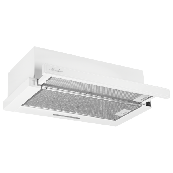 6513 Вытяжка Monsher LAUTREC 60 Blanc Verre