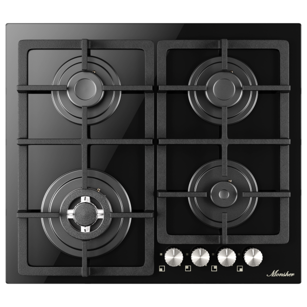 6820 Варочная поверхность Monsher MGG 61 Noir