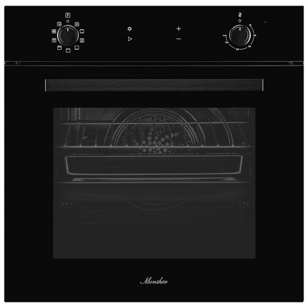 6825 Духовой шкаф Monsher MOE 6093 Noir