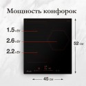 6931 Индукционная варочная панель MHI 4515