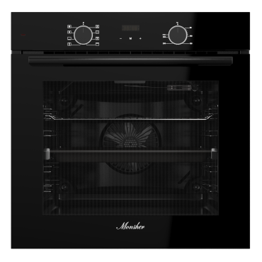 8858 Духовой электрический шкаф MONSHER MOE 6008 Noir
