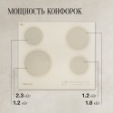 5816 варочная поверхность ECS 603 C
