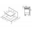  5819 Варочная панель индукционная ICS 604 GR