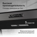 6143 вытяжка Kuppersberg T 969 ANT Silver