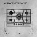 6202 Варочная поверхность Kuppersberg FS 73 X