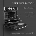 6223 Духовой шкаф электрический RC 6911 ANT Silver