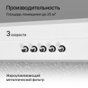 6329 Вытяжка встраиваемая INLINEA 52 WX
