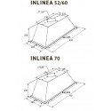 6389 Вытяжка встраиваемая INLINEA 60 X 