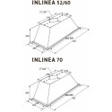 6390 Вытяжка встраиваемая INLINEA 70 X 