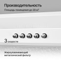 6393 Вытяжка встраиваемая INLINEA 70 WX