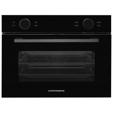 6487 Духовой шкаф электрический с функцией СВЧ KMW 612 Black