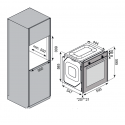 6656 Духовой шкаф электрический с функцией пара KSO 610 GR