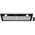6678 Вытяжка встраиваемая INLINEA 72 Black