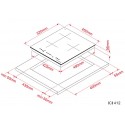 6987 Варочная панель индукционная ICI 412