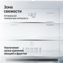 6992 Холодильник отдельностоящий NMFV 18591 BK Silver