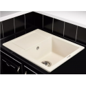 8036 Кухонные гранитные мойки Kuppersberg MODENA 1B1D ECRU