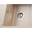 8053 Кухонные гранитные мойки Kuppersberg MODENA 1B1D SAND