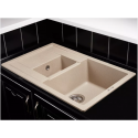 8318 Кухонная мойка MODENA 1,5B1D BEIGE