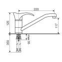 8356 Смесители Kuppersberg TOPAZ KG2560 ECRU