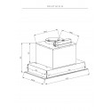  8608 Вытяжка встраиваемая INFLAT 60 W