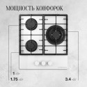 8620 Газовая варочная панель FG 46 W