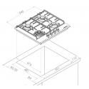 6015 варочная поверхность FQ 62 B